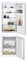 Neff KI5862SE0G N50 Built in Fridge Freezer, 60/40 split, 177x54cm, Low Frost, Fresh Safe 1, Safety Glass Shelves, Adjustable Shelves, Eco Air Flow, Sliding hinge