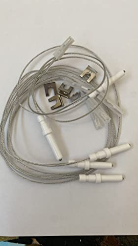 COMPATIBILI CON FRANKE TREND 801000028798 5 candelette in ceramica per piano cottura a gas 5 fuochi E 117 E 206