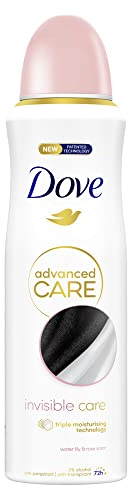 Dove Advanced Care Invisible Care Anti-Perspirant Aerosol Women's Deodorant Spray with Pro-Ceramide technology for 72 hour protection against sweat and odour 200 ml
