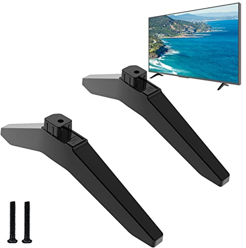 Replacement Legs for LG TV, TV Stand Legs for 43 Inch LG TV Legs 43UK6200 43UK6090 43LK5700PUA 43UM7300 43UN6900PUB 43LJ5500 43LJ550M 43LJ5550 MAM645839 AAN76009325 AAN76009305 AAN76009358 with Screws