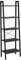 VASAGLE Ladder Shelf, 5-Tier Bookshelf, Storage Rack, Bookcase with Steel Frame, for Living Room, Home Office, Kitchen, Bedroom, Industrial Style, Ebony Black and Ink Black ULLS045B56