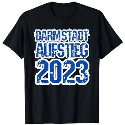 Darmstadt 1. Liga Aufstieg 2023 Fußball Lilien Fan 98 Hessen T-Shirt
