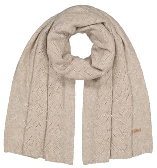 Barts W Bridgey Scarf Braun - Bequemer warmer Damen Strickschal, Größe One Size - Farbe Lightbrown