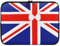 UOIMAG Laptop-Hülle mit britischer Flagge Union Jack, schmal, 33 cm (13 Zoll), Tablet-Aktentasche, Tragetasche