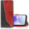 Mulbess für Samsung Galaxy A55 5G Hülle, Handyülle Leder mit Kartenfach, Klapphülle mit Magnetverschluss, Flip Case Etui Handytasche Schutzhülle, Stilvoll Wein Rot