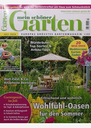 Mein schöner Garten 7/2024 Wohlfühl-Oasen