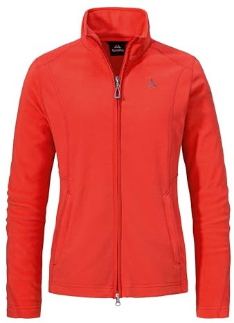 Schöffel Damen Fleece Jacket Leona3, rosehip, 48