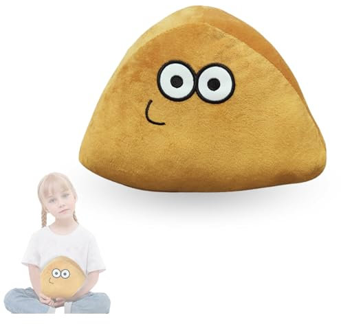 Plüsch Puppe Pou. Pou Plüschtier. Kawaii Pou Puppe. Baumwoll-Pou-Spielzeug für Alle Altersgruppen. My Pet Alien Pou Plüschpuppe. Pou Kuscheltier Realistischer.