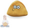 Plüsch Puppe Pou. Pou Plüschtier. Kawaii Pou Puppe. Baumwoll-Pou-Spielzeug für Alle Altersgruppen. My Pet Alien Pou Plüschpuppe. Pou Kuscheltier Realistischer.