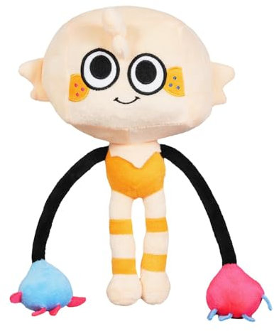 Benolls Dandy's World Plush - 10'' Goob Plush Toy, Pillow Home Stuffed Doll for Kids and Adults, Halloween Christmas Birthday Choice for Boys Girls(Goob)