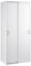 Modern Wooden White 2 Door Wardrobe With Sliding Doors, Hanging Clothes Rail | Bedroom Wardrobes, Closet, Clothing Storage Unit Cabinet