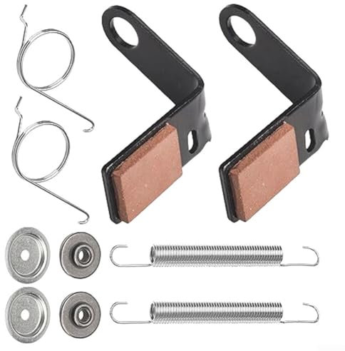 Kit de plaquettes de frein GY21943B conçu pour 100 à 130 tondeuses avec tous les composants nécessaires pour l'entretien