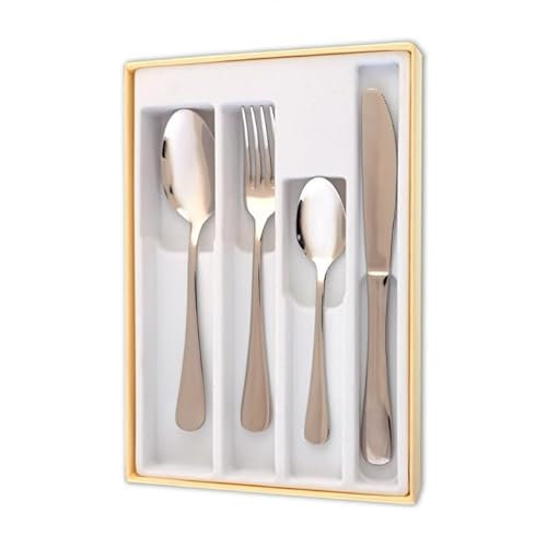 Curia Grabador - Juego de Cubiertos de Comunión Cadete Personalizados | Grabado con Escudo deportivo Nombre y Fecha | Estuche de Regalo Incluido, Acero Inoxidable 18/10 Modelo Liso(Con escudo)