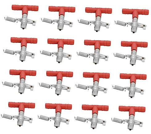 COOPHYA 20stücke Kaninchen Trinknippel Automatischer Nippel Wasserspender Springbelastet Langlebig Für Kleintierkäfige Geeignet Haustier Trinkbehälter Zubehör Für Hasen Und Kleine Nagetier