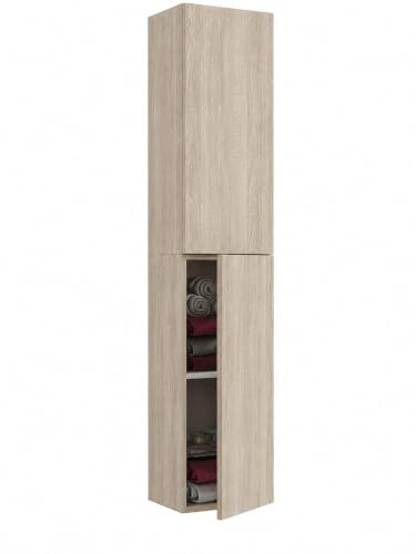 VCM Wood Bathroom Furniture Wall Shelf Bathroom Bathroom Cabinet Tall Cabinet Lendas Wood Bathroom Furniture Wall Shelf Bathroom Bathroom Cabinet Tall Cabinet Lendas White