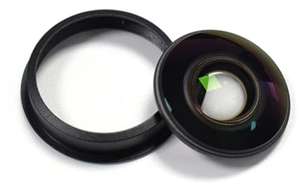 Jakoly [1 Pcs] Camera Lens Glass Replacement for Insta360 X3, 360° Lens Repair Part with Mounting Ring, Compatible with Insta 360 X3 Action Camera Accessories