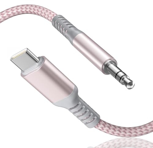 BASESAILOR Cavo Aux USB C per iPhone 17 16 1,2 m,Adattatore Tipo C a 3.5 mm Jack Macho Audio per Apple 16e 15 Pro Max Plus,iPad 11 10,Air 4 5 Mini 6 7,Samsung Galaxy S25 S24 S23 S22,Google Pixel 9 8 7
