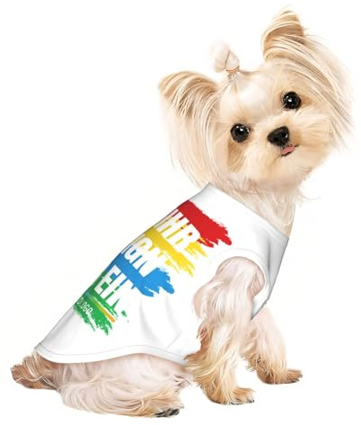 Personalisierte Hundemantel Personalisiert Hundejacke Kleine Hunde mit Text/Logo/Foto Selbst gestalten Hundebody mit Bild Namen Weihnachts Kleine, Mittelgroße Hunde, Katzen
