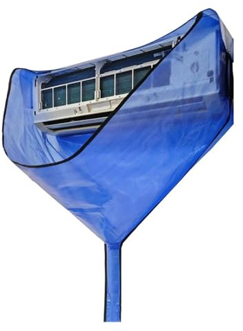 Kit Grande De Limpieza For Aire Acondicionado Doméstico: Tubo De Drenaje, Cepillo Limpiador De Verano Y Bolsa Colgante For Lavar El Aire Acondicionado Con Agua.(Blue cover)