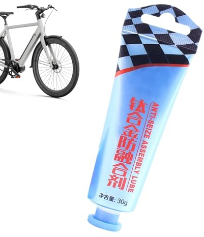 Antiseiz-Montagepaste - 30g Hochtemperatur-Schmierpaste Korrosionsschutz - Metallfett | für Fahrrad, Motorrad, Kfz, Bremsbolzen, Rotoren, Muttern