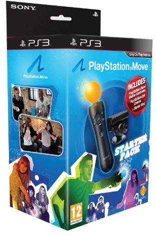 PlayStation 3 - PlayStation Move Starter Pack with PlayStation Eye Camera, Move Controller and Starter Disc [UK Import]