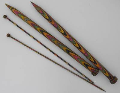 KnitPro Symfonie Wood Straight Needles 35cm - Pair 3.75mm