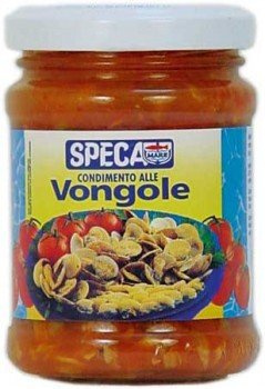 Speca Sugo alle Vongole (130g Glas)