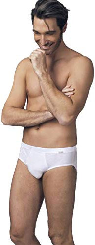 NOTTINGHAM Slip in filo di scozia uomo art. SA313 (3pz) - 4, Bianco