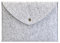 LaoZan Borsa per PC Portatile 10-17 Pollici Custodia di Feltro Sleeve Case per Tablet e Portatile Ultrabook Netbook Custodia per MacBook Air/PRO/Retina,iPad for MacBook Retina 13.3 Leggero Grigio