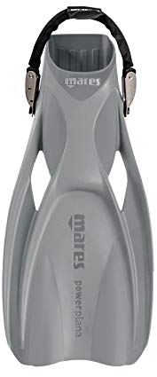 Mares Unisex – Erwachsene 410050 flossen, Silber/schwarz, XXL