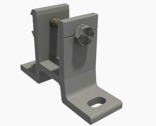 VANA SPP058, 35mm, Aluminium, grau, 2-Stück, Markisen Wandhalterung Wandkonsole mit Befestigung