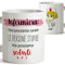 Tazza Mug - Regalo per un'infermiera Non possiamo Curare Le Persone stupide ma possiamo sedarli - Tazze con Scritte, sorprese/Regali per lei. Ceramica