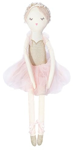 Mon Ami Ballerina Stuffed Doll - 22”, Plush Ballerina Doll for Girls, Use as Toy or Room Decor, Great Gift for Kids of All Ages