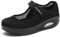 Femmes Minceur Chaussures Taille 35-42eu Marche Baskets Plate-Forme Chaussures Poids Air Léger Engrener Elastic Sports en Yoga à Enfiler Pas Cher Trainers en Maille Plates Été noir- 40EU