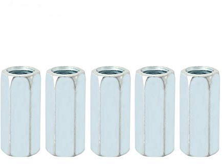 5 dadi esagonali di accoppiamento, dado esagonale M12 x 40 fascette filettate (17 mm)