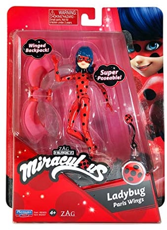 BANDAI - Miraculous Ladybug - Mini-Puppe 12 cm - Ladybug Glücksbringer - P50401