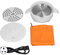 TOPINCN 1.2L Smart Lifting Electric Hot Pot Electric Hot Pot Cooker Multifunction Portable Foldable Electric Hot Pot for Home Dormitory Office Travel(#3)