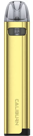 Uwell Caliburn A2S, Pod System, 520 mAh, 2 ml, gold, ohne Nikotin