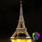 Fernbedienung Dekorationsbeleuchtungsset Kompatibel mit Lego 10307 The Eiffel Tower Building Set, Licht-Kit Compatible with Lego Architecture The Eiffel Tower (Kein Modell)