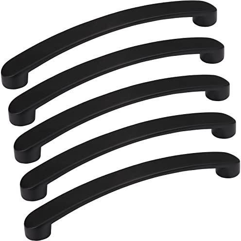 SOTECH 15 x Möbelgriffe SW111 BA 160 mm | Schrankgriff Länge 180 mm Küchengriff Breite 19 mm Schubladengriff Höhe 26,5 mm