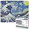 EsLuker.ly Latch Hook Teppich Kit DIY Häkelteppich für Erwachsene Kinder Anfänger, Sea Wave Muster vorgedruckt Leinwand Garn Teppich Haken Kits, Kreatives Handwerk Home Decor Ideal zum Lernen