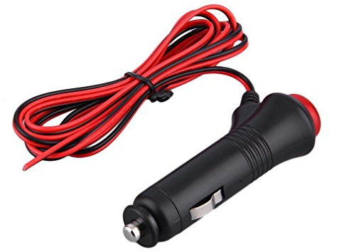 MRNHA 12V 24V maennlich Zigarettenanzuender Steckdose Stecker EIN/aus Schalter