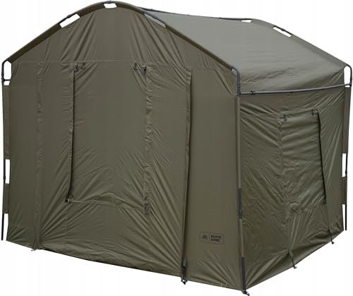 Angelzelt Karpfenzelt Fishing Campingzelt Camping Angeln Grün 230 x 215 cm