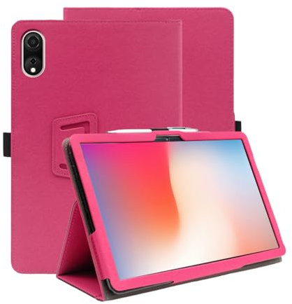 Custodia per Blackview tab 90 Wifi - Slim Sottile Leggera in PU Pelle Folio Cover Protettiva Case per Blackview tab 90 Wifi 11 (Rose)