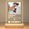 Spotify Glas Personalisierte Geschenke für Frauen & Männer, Spotify Song Cover Glas Bild mit Foto, Fotogeschenke Personalisiert für Freundin Freund, Personalisierte Jahrestag Geschenk für Sie Ihn