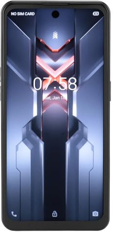 Smartphone 5G NFC Dual SIM Dual Standby con 12G 512G, 8800mah, Fotocamera Anteriore da 8 MP e Posteriore da 50 MP, 8 Core da 7,3 Pollici, Schermo FHD HD, Frequenza di (BLACK)