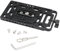 Wzxksoac Cheese Plate V Mount Battery Plate with 15mm Rod Clamp One-Piece for V Lock Power Supply Plate Power Splitter Adapter