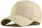Movocaty Premium 100% Baumwolle Strukturierte Baseballkappe Verstellbare Ergonomisches Design Klassische Stilvolle Herren Khaki Baseballkappe