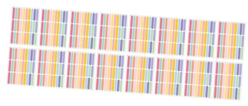 ifundom 16blätter Bunte Wandsticker Für Kinderzimmer Teiliges Abnehmbar Dekorative Aufkleber Für Kreative -gestaltung Für Spielzimmer Schlafzimmer Und Klassenzimmer