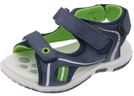 Chicco, Sandalen Jungen, mit Doppel-Klettverschluss, Schuhe für Kinder und Jugendliche, Designed in Italy